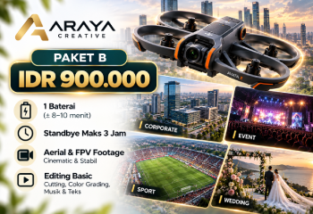Paket Jasa sewa dokumentasi drone profesional corporate jawatimur B
